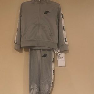 New Boys Nike two piece jogging suit